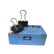 Foldback Clips 19mm Box of 10