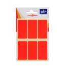 Labels  25 x 50mm  Flourescent Red  20 POS Units