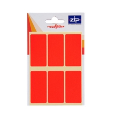 Labels  25 x 50mm  Flourescent Red  20 POS Units