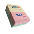 Sticky Note Pads 76x127mm Assorted Pastel Pack of 12