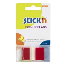 Pop Up Index Tabs 45mm x 25mm Red