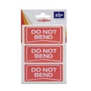 Labels  Do Not Bend 20 POS Units