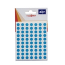 Labels  8mm Circles  Blue 20 POS Units
