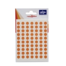 Labels  8mm Circles  Orange 20 POS Units