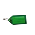 Standard Key Tags   23 x 40mm Green Box of 100