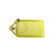 Standard Key Tags   23 x 40mm Yellow Box of 100