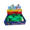 Sliding Key Tags Large 32x52mm Green Box of 50