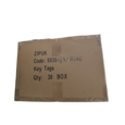 Sliding Key Tags Large 32x52mm Blue Box of 50