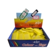 Sliding Key Tags Large 32x52mm Yellow Box of 50