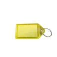 Sliding Key Tags Large 32x52mm Yellow Box of 50