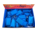 Key Hangers 20 x 50mm Dark Blue Box of 200