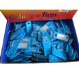 Key Hangers  20 x 50mm Light Blue   Box of 200