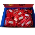 Key Hangers  20 x 50mm Red   Box of 200