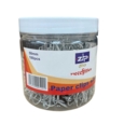 Paperclips 50mm Silver Jar of 180