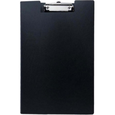 PVC Foolscap Clipboard Black