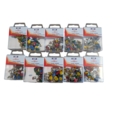 Drawing Pins Assorted Colours Hanging Pack of 75