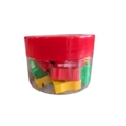 Plastic Pencil Sharpeners Jar of 20