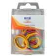 Assorted Rubber Bands Hanging Pack of 25