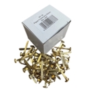 Paper Fasteners Brass 30mm Box of 200