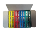 Pencil Sharpeners Plastic 2 Holes  Box of 24