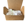 White Jewellery Strung Tags 21mm x 13mm  Box of 1000