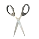 Scissors Stainless Steel Plastic Handle 6 Inch