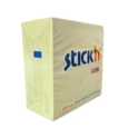 Sticky Note CUBE  76x76mm Pastel Yellow