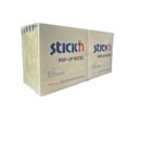 Sticky Z-Notes Pastel Yellow Pack of 12
