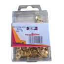 Drawing Pins Brass Hanging Pack of 75