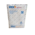 Lined Sticky Note 150x100mm Pastel Yellow EACH