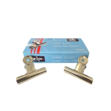 Letter Clips 63mm Box of 10