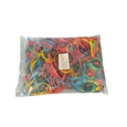 Rubber Bands Coloured Assorted Sizes 454g Bag