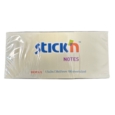 Sticky Note Pads 38x50mm Pastel Yellow Pack of 12