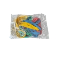X-Bands190 x 25mm Assorted Colours  Pack of 10