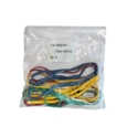 X-Bands  160 x 11mm Assorted Colours  Pack of 10