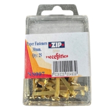 Paper Fasteners 30mm Hanging Pack of 25