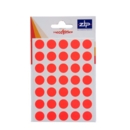 Labels 13mm Circles Red   20 POS Units