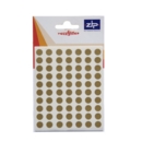 Labels  8mm Circles  Gold 20 POS Units