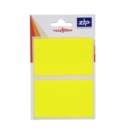 Labels  50 x 80mm  Flourescent Yellow  Pack of 8x20