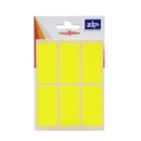Labels  25 x 50mm Flourescent Yellow 20 POS Units