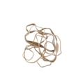 Rubber Bands Assorted Sizes Buff 75g Jar