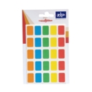Labels  12 x 18mm  Assorted Colours  Pack of 120x20
