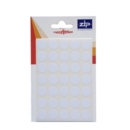 Labels  13mm Circles  White 20 POS Units