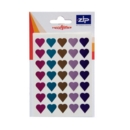 Labels  Assorted Hearts 20 POS Units