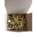 Paper Fastener Brass 13mm Box of 200