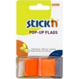 Pop Up Index Tabs 45mm x 25mm Orange