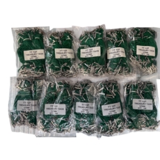 Economy Treasury Tags Metal 15mm Ends 127mm 10 Pks of100